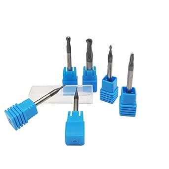 mill bit cnc 0.75mm|Joovon 6pcs Radius 0.5mm, 0.75mm, 1mm, 1.5mm, 2mm, 3mm .